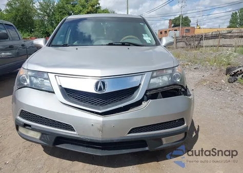 2011 Acura Mdx Technology Package from USA, damaged, VIN 2HNYD2H64BH528452